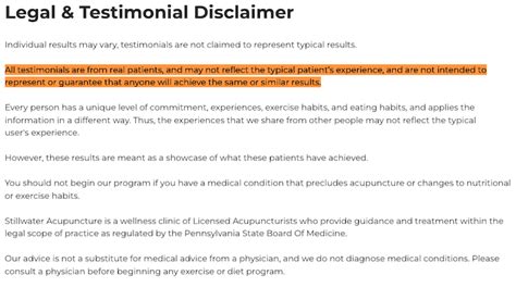 disclaimer results may vary|Iba pa.